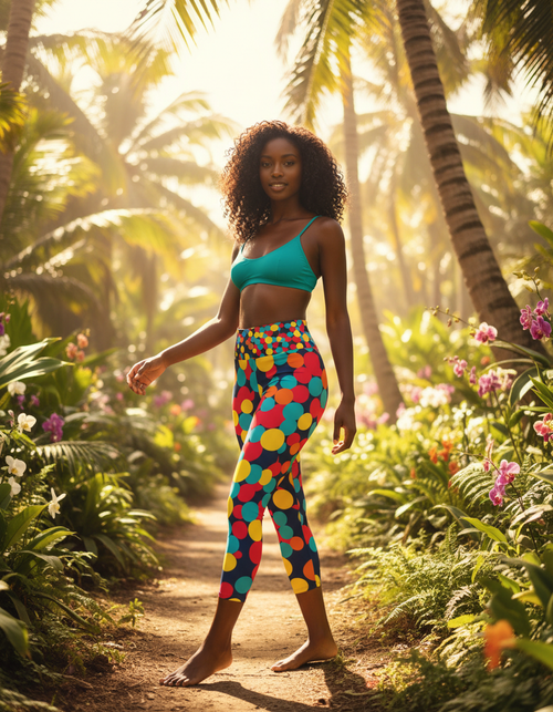 Kumo capri yoga leggings