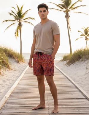Siam Men's Swim Trunks Men's Swim Trunks — Dripper