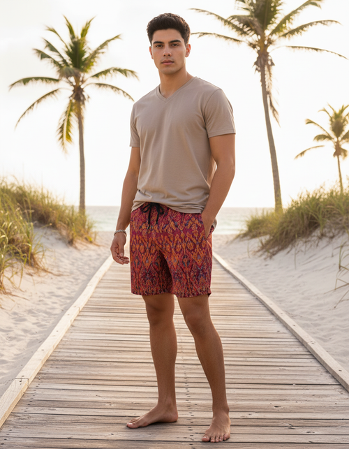 Siam men's swim trunks