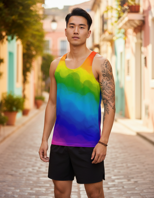 Prism Tank Top Men's Tank Top — Dripper