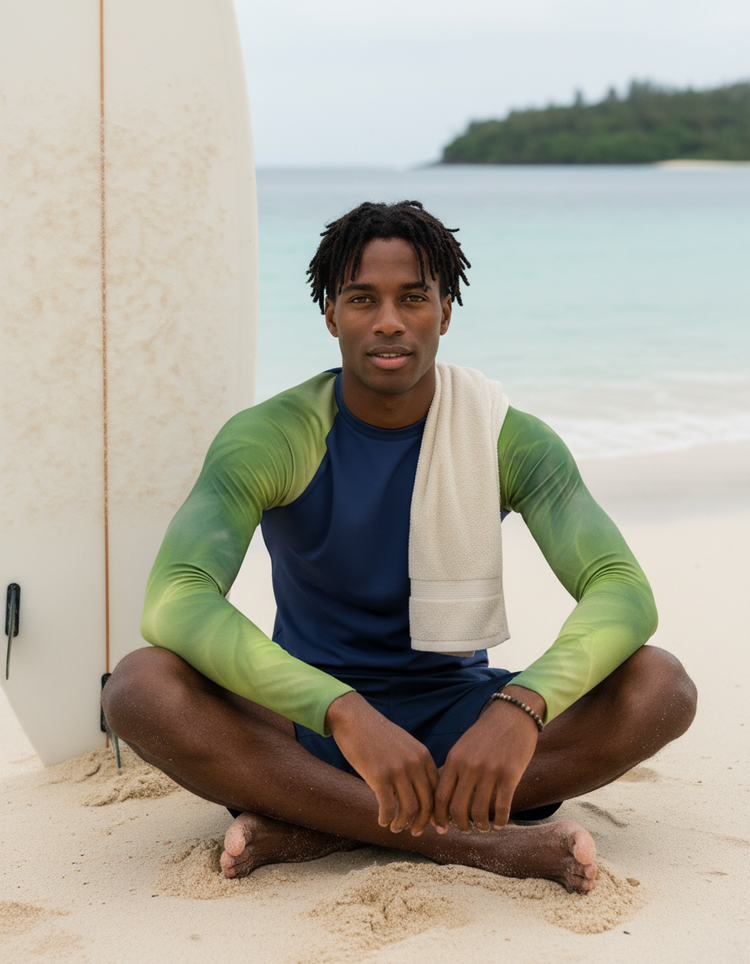 Men's Ice-Dye Rash Guard