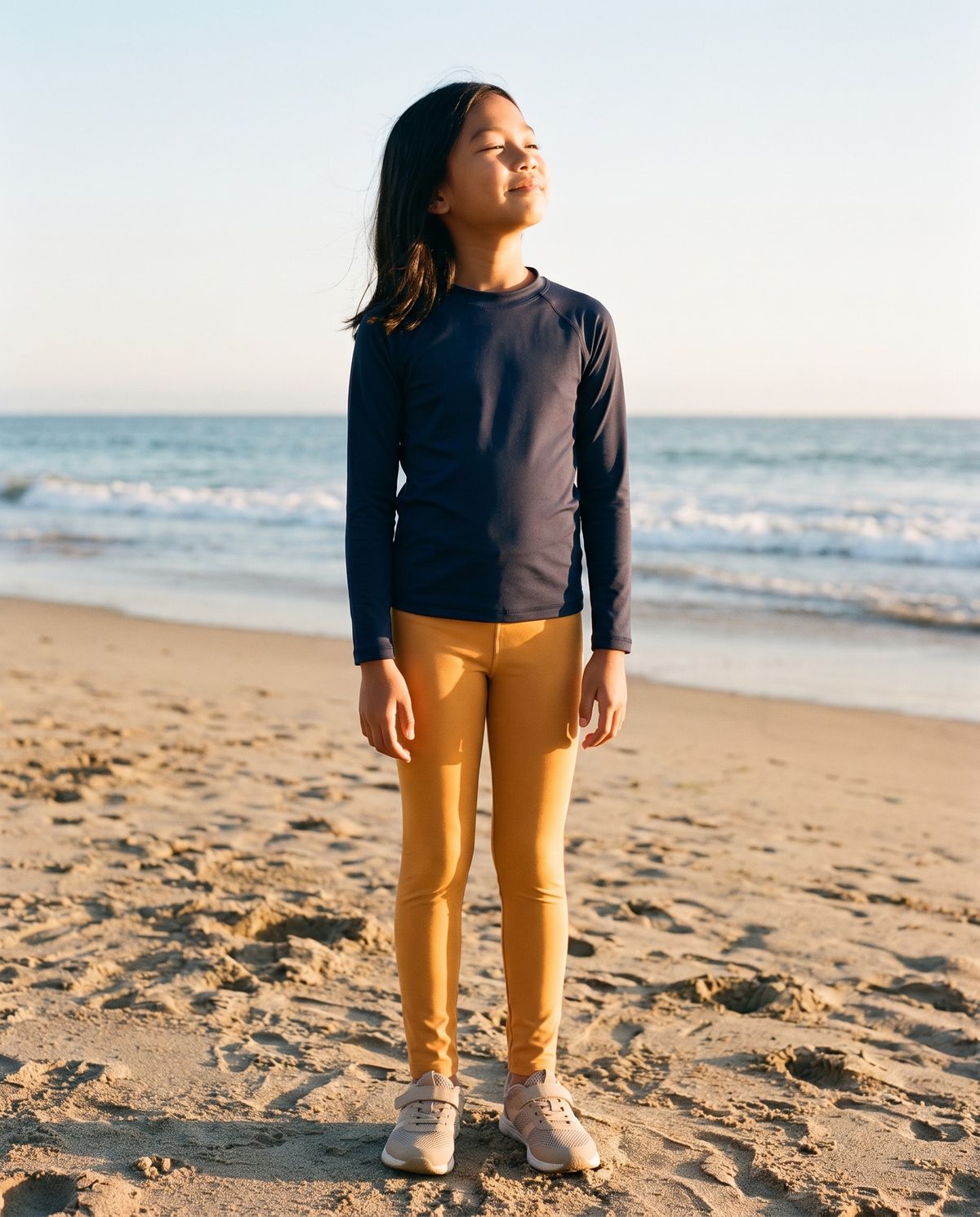Golden Hour Girls Leggings Girls Leggings — Lolekai
