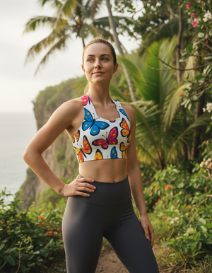 Aether Sports Bra Longline Sports Bra — Dripper