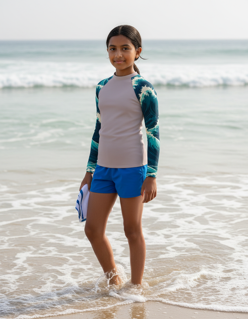 Surge Youth Rash Guard Youth Rash Guard — Dripper