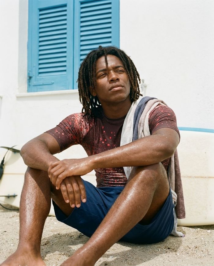 Rashguard — Men's Amaranth Pixelate