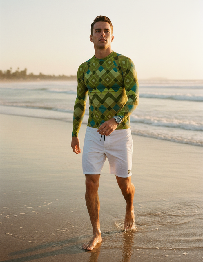 Rashguard — Men's Acacia Horizon