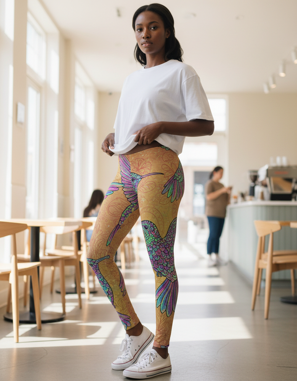 Hummingbird Collection leggings