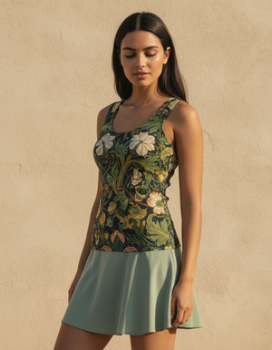 Women's Acacia Chrysanthemum women's tank tops