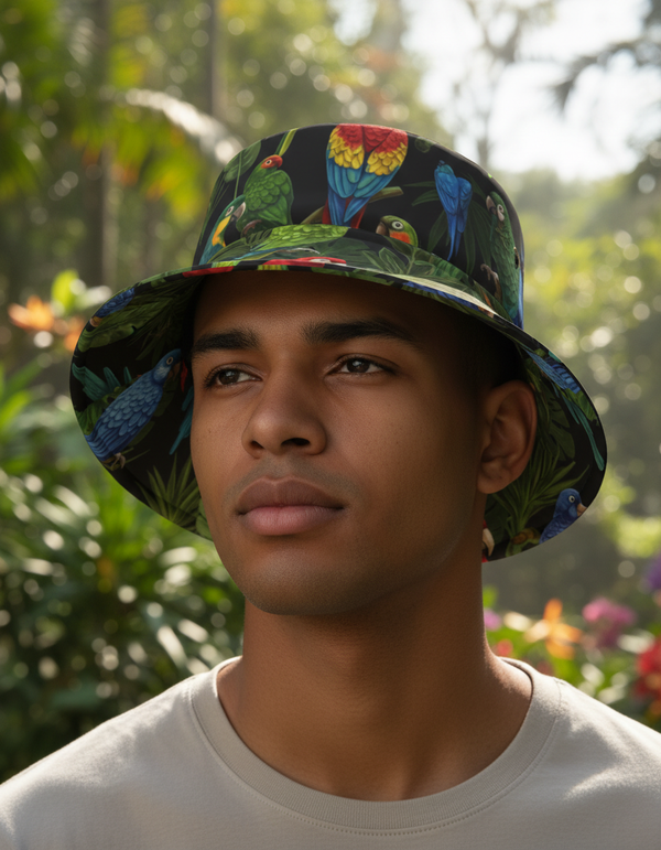 Parrot Collection bucket hats