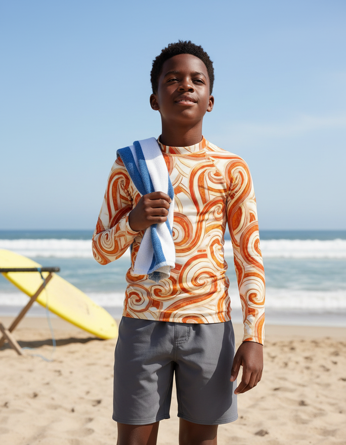 Rashguard — Youth Angora Spectrum