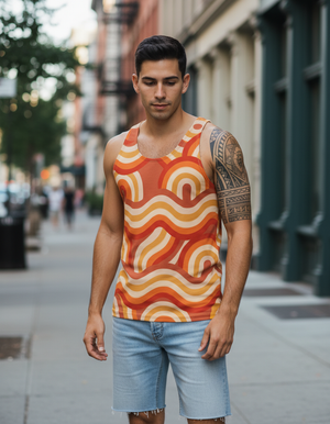Men's Muskmelon Chroma tank tops