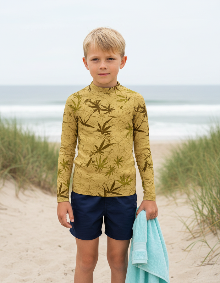 Rashguard — Kids Amber Haze Mizu