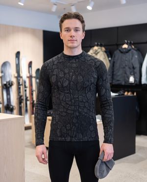 Leather Base Layer Top men's base layer tops