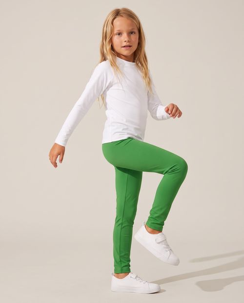 Green Girls Leggings Girls Leggings — Lolekai