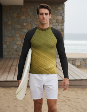 Acacia Spectrum Rash Guard Men's Rashguard — Lolekai