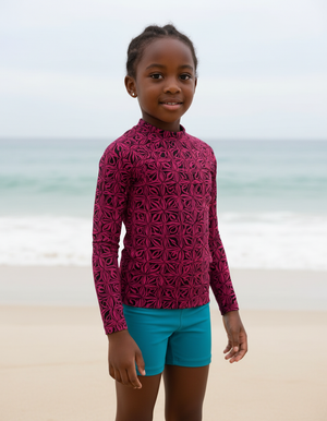 Kids Amaranth Chord kids rashguards