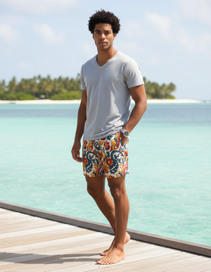 Raga Men's Swim Trunks Men's Swim Trunks — Dripper