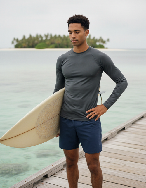 Graphite Rash Guard