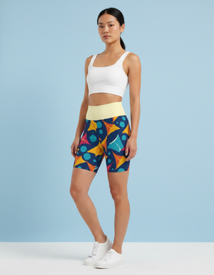 Glide Yoga Shorts Yoga Shorts — Dripper