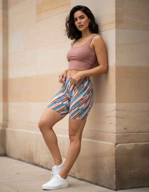 Tea Rose Zephyr women's short shorts