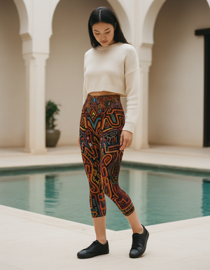 Mola Collection capri yoga leggings