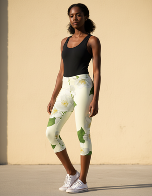 Sari Capri Leggings Capri Leggings — Dripper