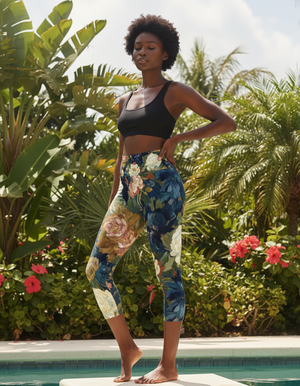 Aster capri yoga leggings