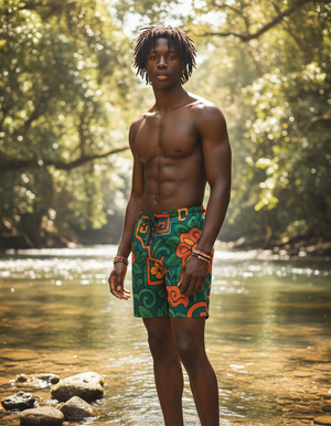 Tayal Men's Swim Trunks Men's Swim Trunks — Dripper
