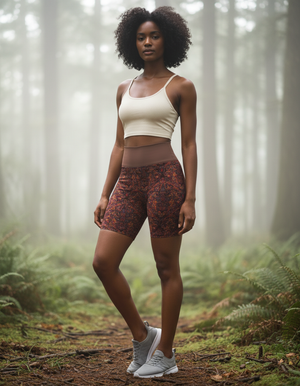 Kasuri Yoga Shorts yoga shorts