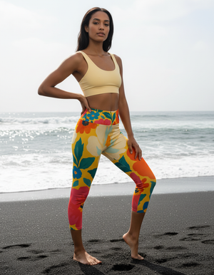 Sierra Capri Yoga Leggings Capri Yoga Leggings — Dripper