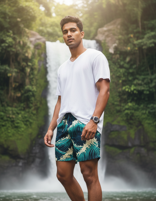 Cascade men's swim trunks