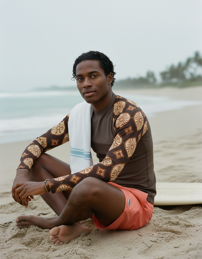 Rashguard — Men's Coffee Bean Yuki
