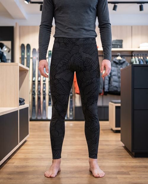 Crosshatch Base Layer Bottoms Men's Leggings — Lolekai