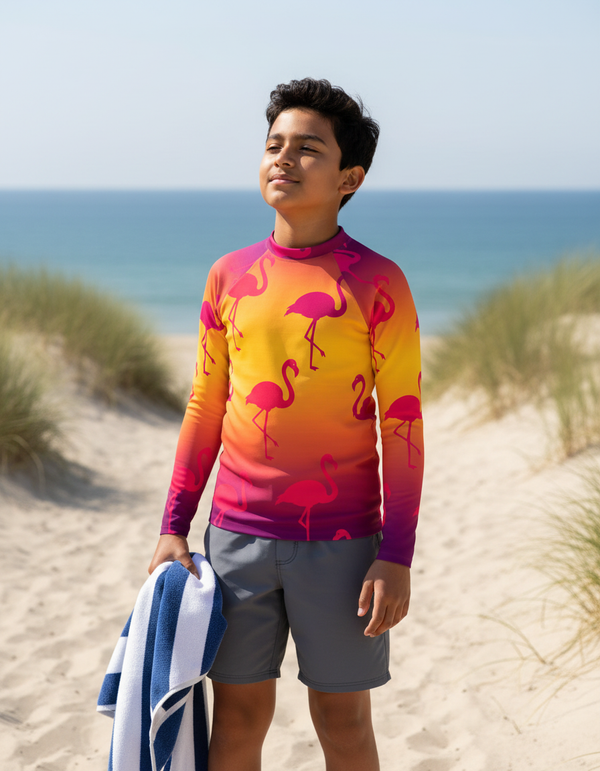 Flamingo Collection youth rashguards