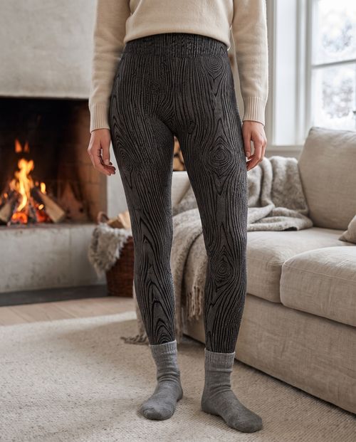 Grain Base Layer Bottoms High-Rise Leggings — Lolekai