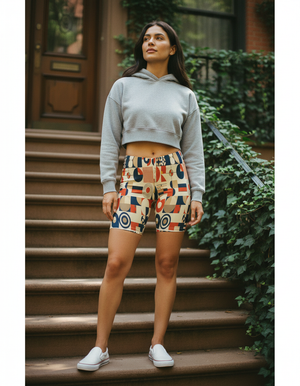 Amaranth Form women's short shorts