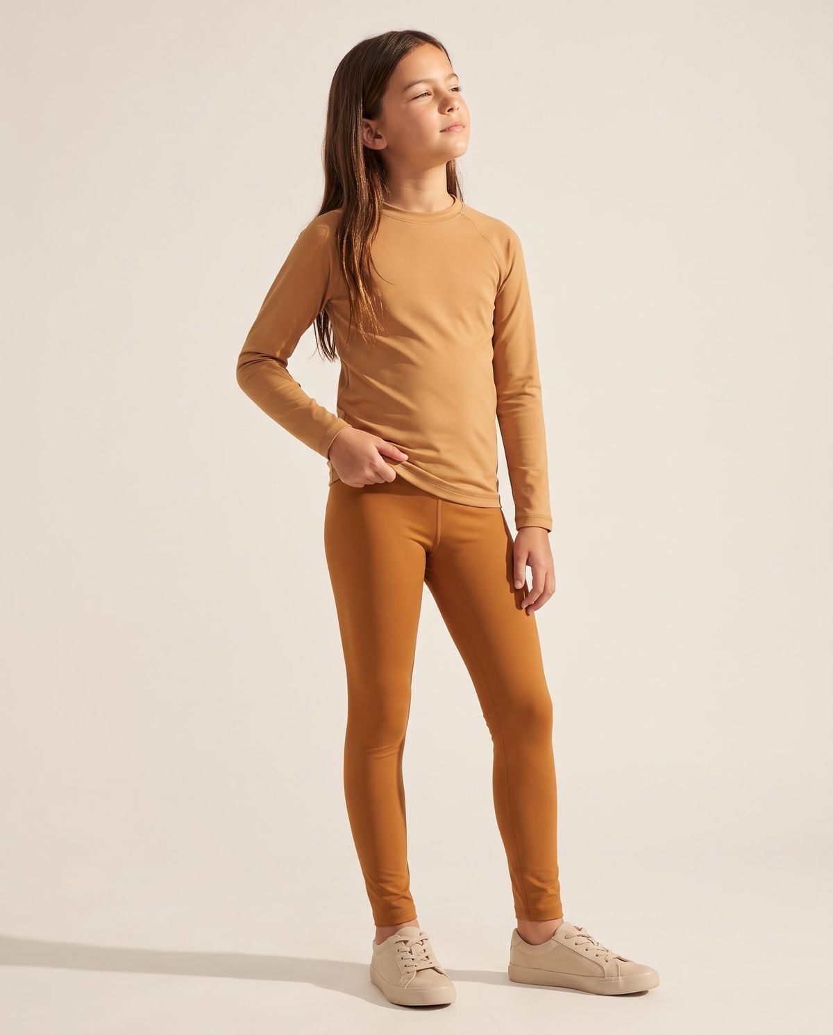 Copper Girls Youth Leggings Girls Youth Leggings — Lolekai