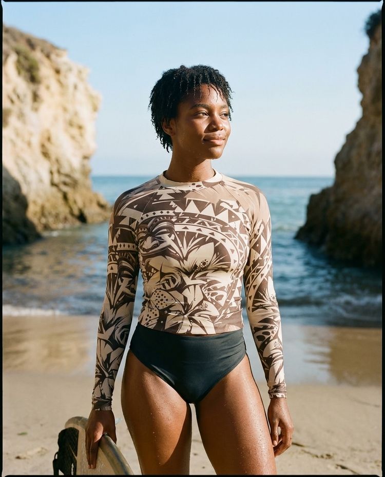 Women's Angora Koa Kai women's rashguards