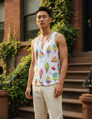 Glacier Tank Top Men's Tank Top — Dripper