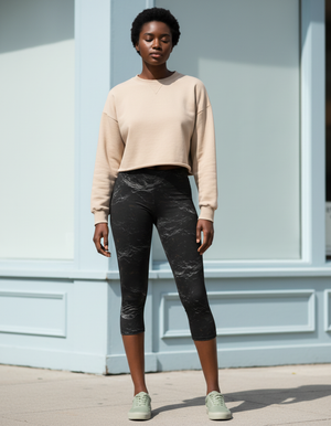 Eclipse Capri Leggings Capri Leggings — Dripper