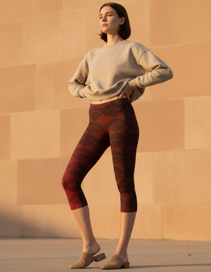 Tsuki capri leggings