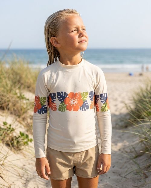 Kids Lava Rash Guard Kids Rash Guard — Lolekai