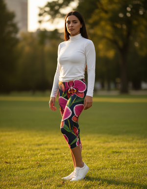 Orchid Collection Capri Leggings capri leggings