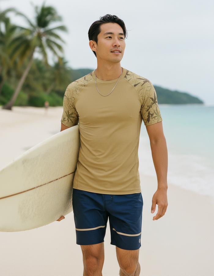 Rashguard — Men's Amber Haze Mizu