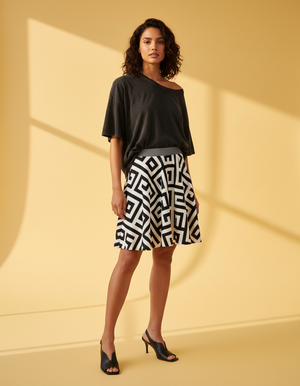 Greek Collection Skater Skirts skater skirt