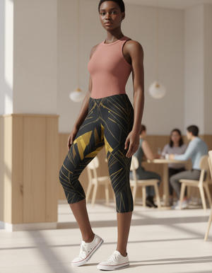Zephyr Capri Leggings Capri Leggings — Dripper