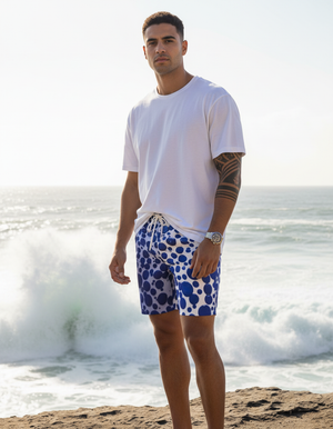 Dapple men's swim trunks
