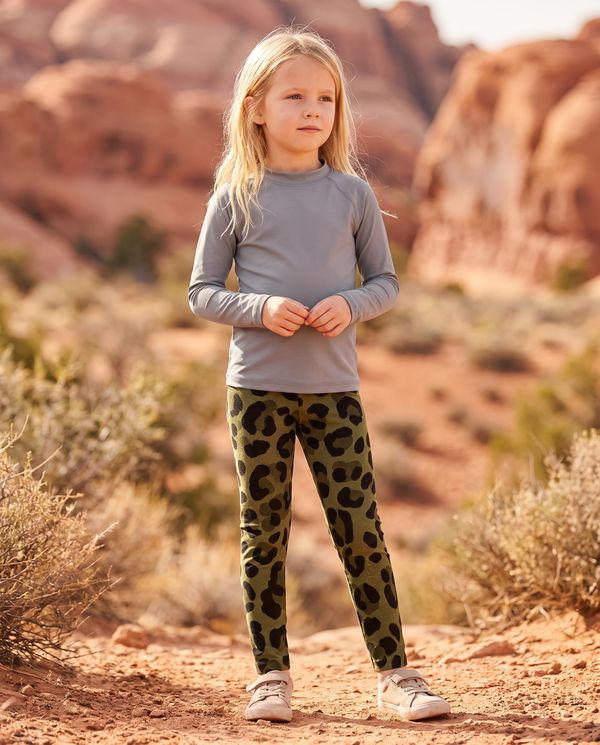 Leopard Collection girls leggings