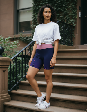 Neo-Tokyo Yoga Shorts yoga shorts