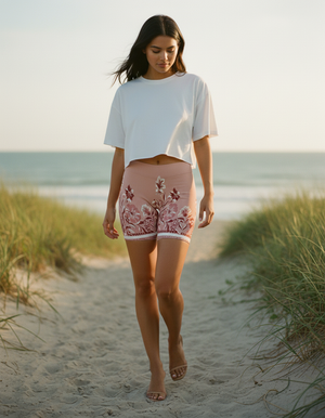 Tea Rose Elysian women's short shorts